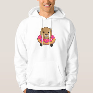 Sweet Beaver Candies Donut Rosa Hoodie