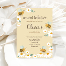 Sweet Bee Birthday