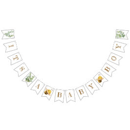 Sweet Bee Bunting Banner Vimplar