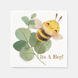 Sweet Bee Cocktail Napkins Pappersservett