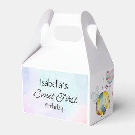 Sweet Bee First Birthday Personalized  Presentaskar