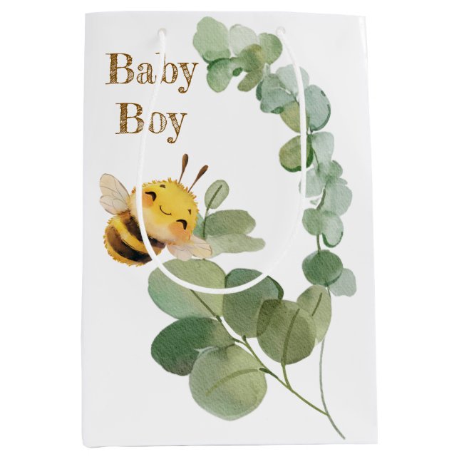 Sweet Bee Gift Bag (Framsidan)