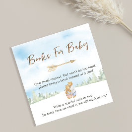 Sweet Beige Forest Bear Bokar för Baby Tilläggskort