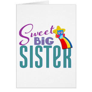 Sweet Big Sister Hälsningskort
