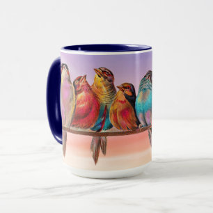 Sweet Bird Art på Mugg Kopp