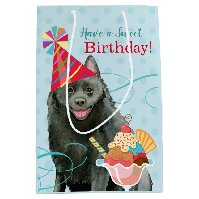Sweet Birthday Schipperke (Framsidan)