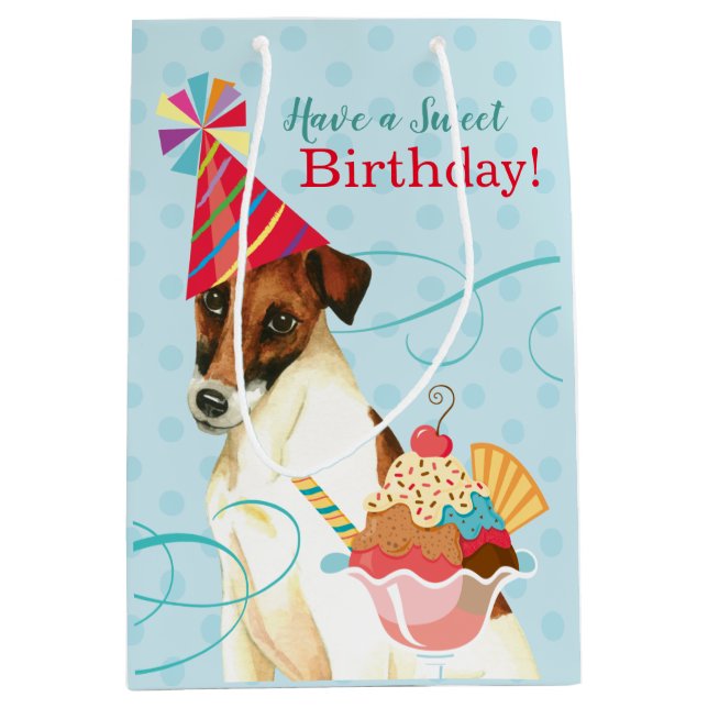 Sweet Birthday Smooth Fox Terrier (Framsidan)