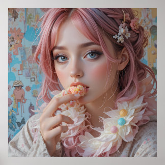 Sweet Blommar Dream Poster