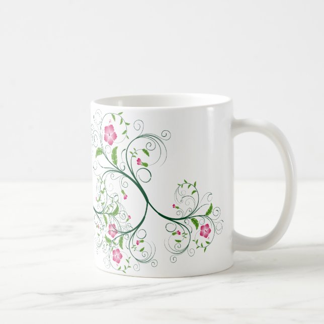 Sweet Blommigt Mugg (Höger)