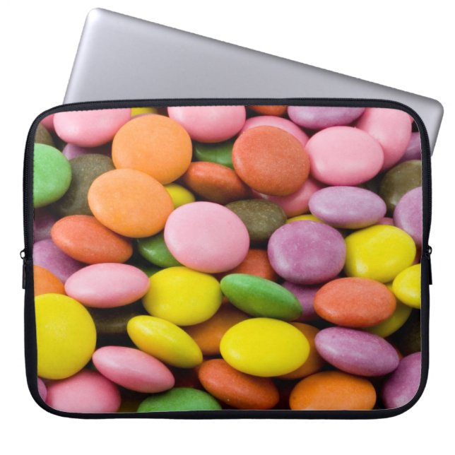 Sweet Bonbons laptop sleeve (Framsidan)