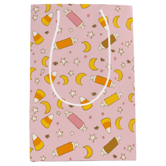 Sweet Boo Rosa Halloween Candy Bus eller godis (Framsidan)