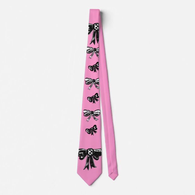 Sweet Bows Tie (Rosa Elephant) Slips (Framsida)