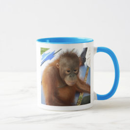 Sweet Boy Orangutan Mugg