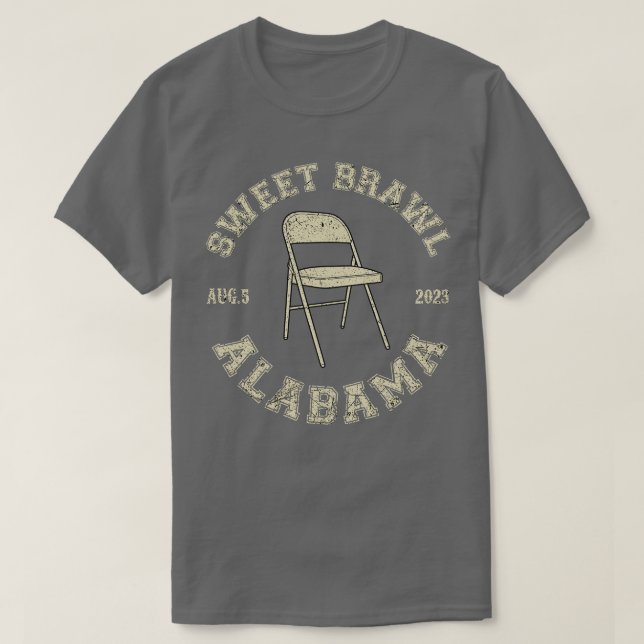 Sweet Brawl Alabama TShirt T Shirt (Design framsida)