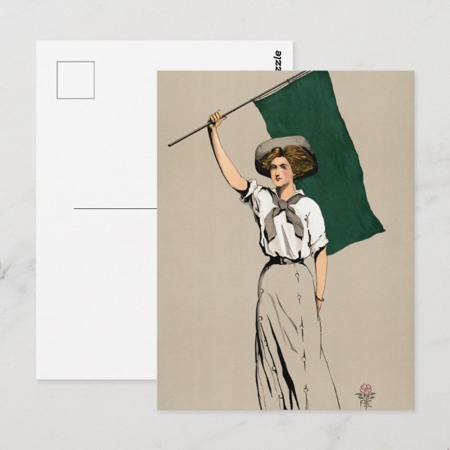 Sweet Briar (1908) Vykort (Fram/baksida)