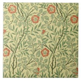 Sweet Briar Mönster (av William Morris) Kakelplatta