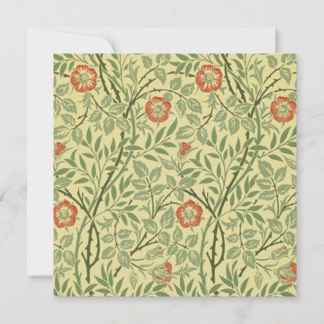 Sweet Briar Mönster (av William Morris) Kort (Framsida)