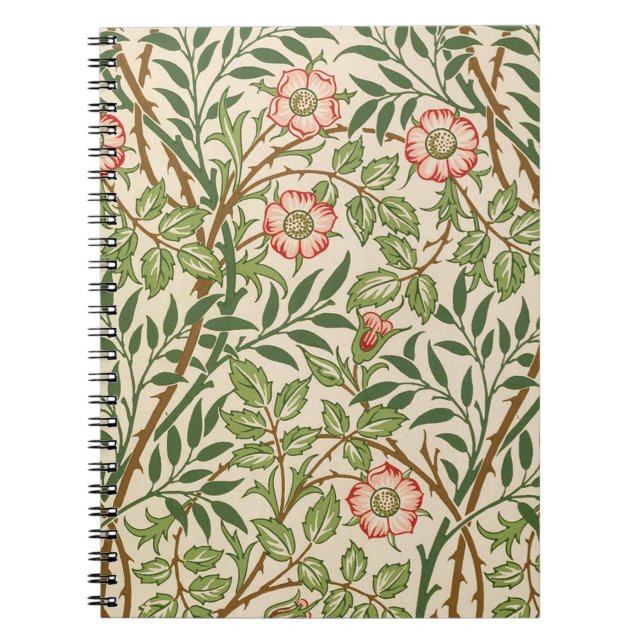 Sweet Briar William Morris Anteckningsbok (Framsidan)