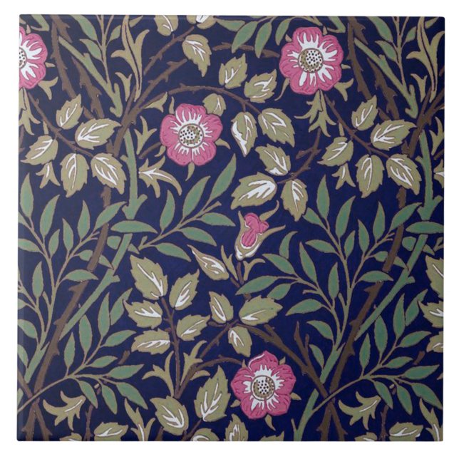 Sweet Briar, William Morris Kakelplatta (Framsidan)