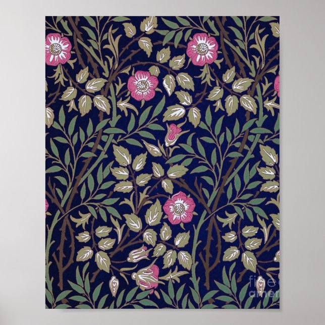 Sweet Briar, William Morris Poster (Framsidan)