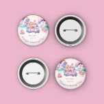 Sweet Budget CandyLane Barn Birthday Knapp<br><div class="desc">Vår "Sweet Firande Candy Lane" barns födelsedag-samling har färgstarka kandiser lastbil,  popsiklar och godis i ljusa färger parad med vismisk typografi för en perfekt födelsedagsfirande. Sök efter matchande artiklar i vår butik.</div>