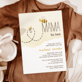 Sweet Bumblebee-Mamma till Bee Baby Shower-inbjuda Inbjudningar