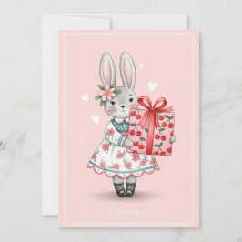 Sweet Bunny  Card Julkort