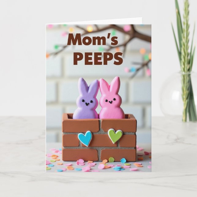 Sweet Bunny Treat Greeting Card Kort (Framsida)