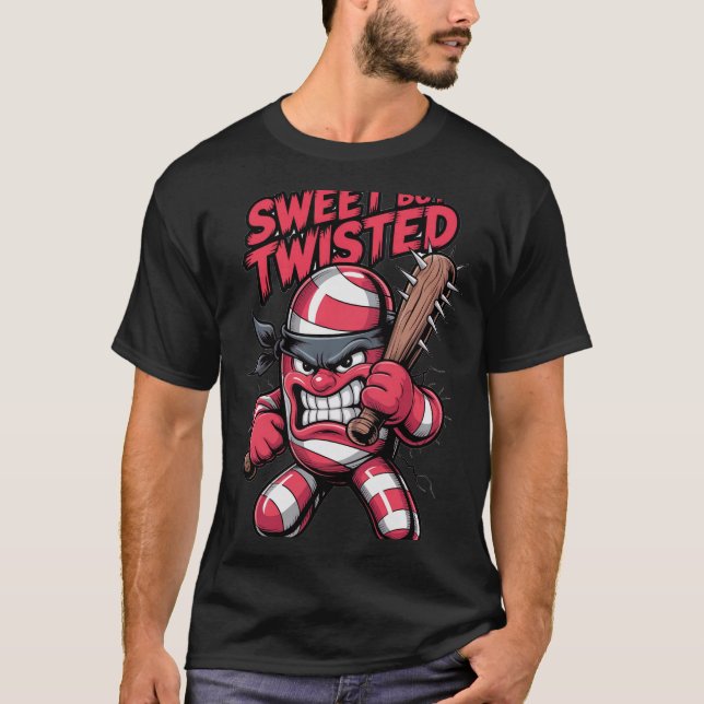 Sweet But Twisted T Shirt (Framsida)