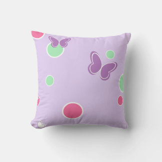 sweet butterflies and polka dots kudde