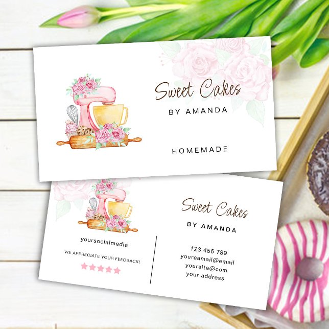 Sweet Cakes Bakery Visitkort (Skapare uppladdad)