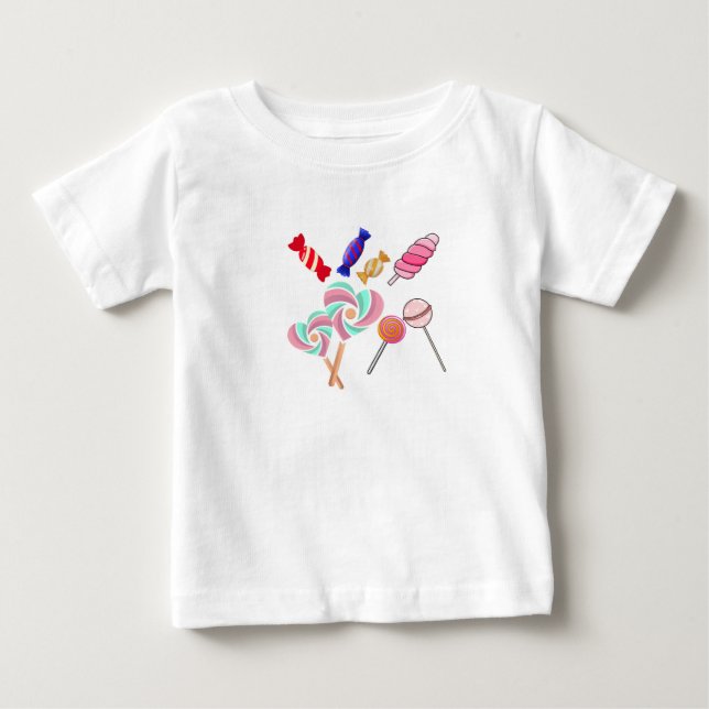 Sweet Candies Delight T Shirt (Framsida)