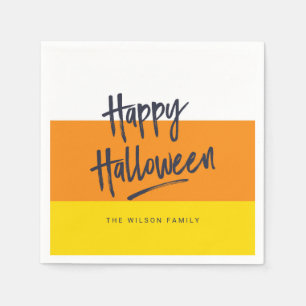 Sweet Candy corn Happy halloween Pappersservett