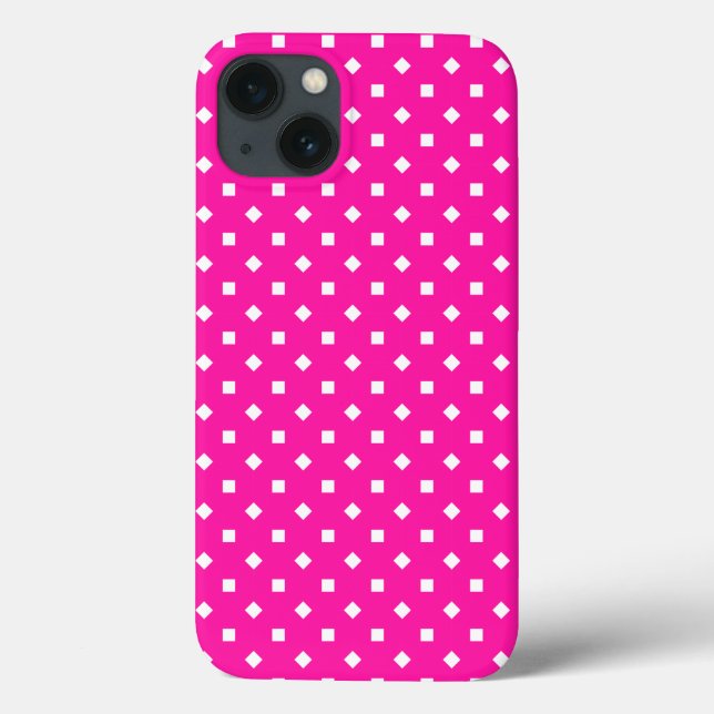Sweet Candy Rosa and White Polka Ipad Mini Fodral (Baksida)