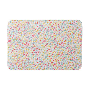 Sweet Candy Sprinkle Mönster Badrumsmatta