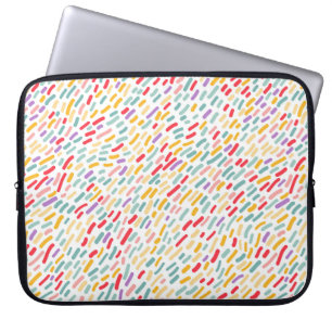 Sweet Candy Sprinkle Mönster Laptop Fodral