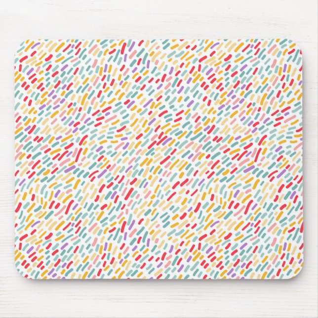 Sweet Candy Sprinkle Mönster Musmatta (Framsidan)