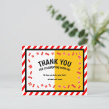 Sweet Candy Theme Kids Dubbla Birthday Tack