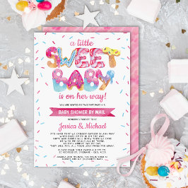 Sweet Candyland Sprinkles Baby Shower by Mail Inbjudningar