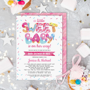 Sweet Candyland Sprinkles Baby Shower by Mail Inbjudningar