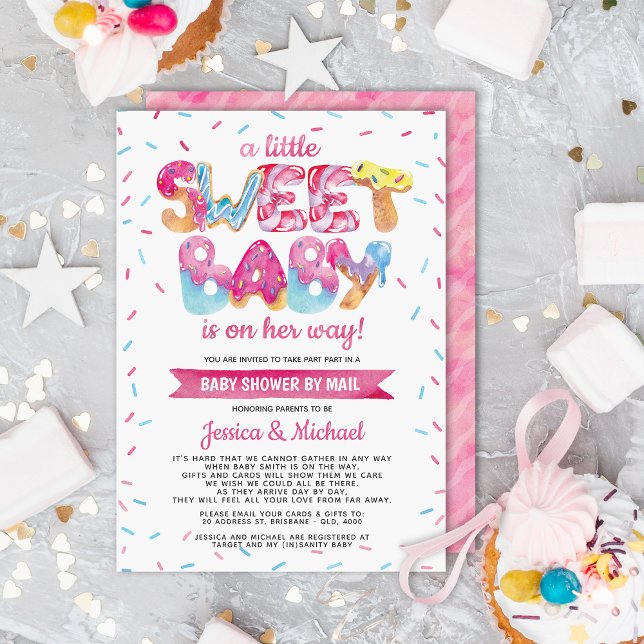 Sweet Candyland Sprinkles Baby Shower by Mail Inbjudningar (Skapare uppladdad)