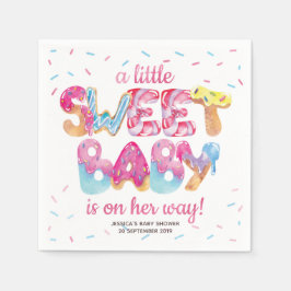 Sweet Candyland Sprinkles Pappersservett