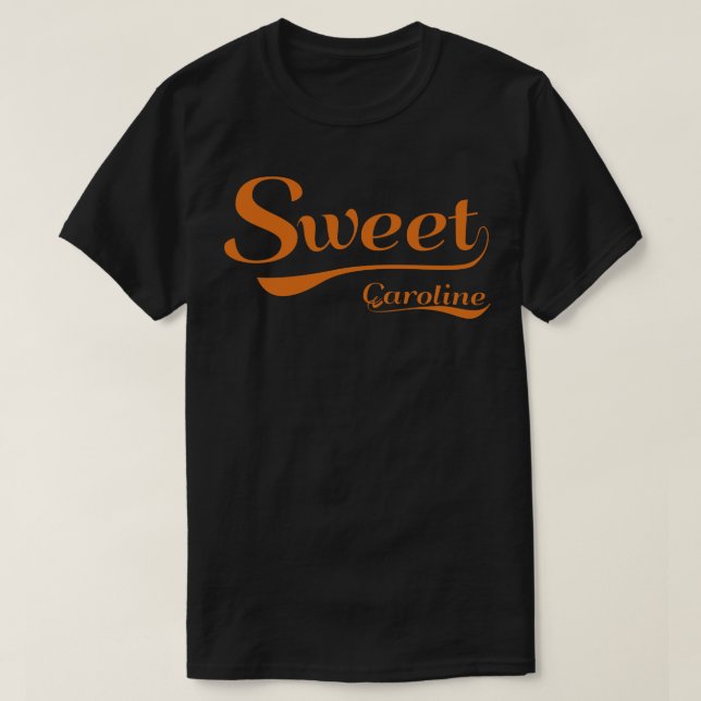 Sweet caroline Neil Diamond T Shirt (Design framsida)