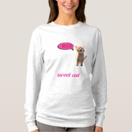 Sweet Cat Long Sleeve T Shirt
