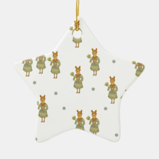 Sweet Character Julgransprydnad Keramik