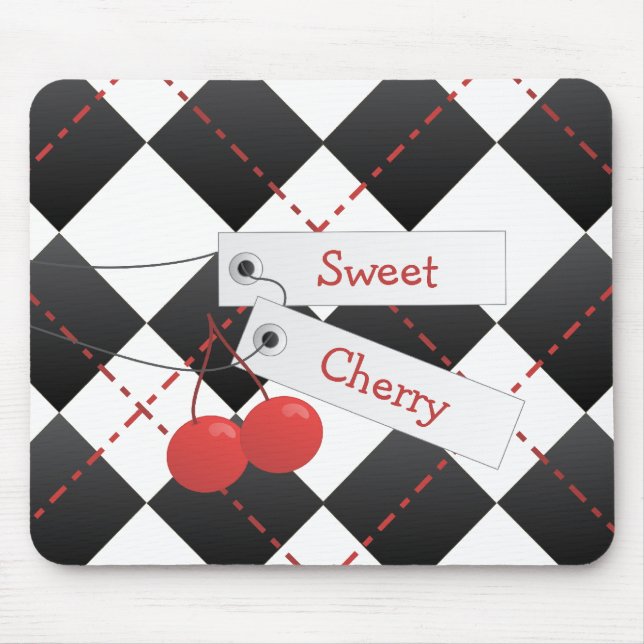 Sweet Cherry Argyle Musmatta (Framsidan)
