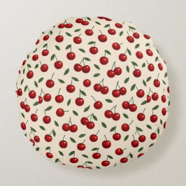 🍒✨Sweet Cherry Minimal Collectio Rund Kudde