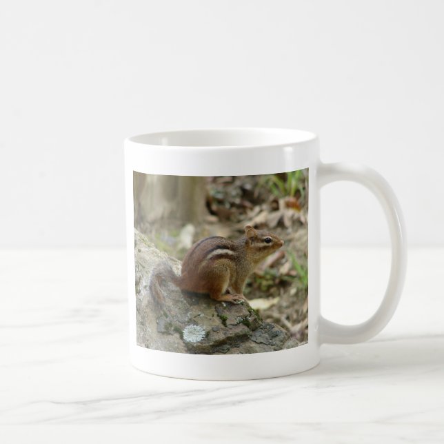 Sweet Chipmunk Hett Vår nationalparksgåvor Kaffemugg (Höger)