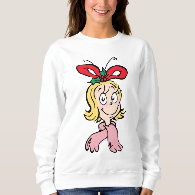 Sweet Cindy Lou Who Portrait T Shirt (Framsida)