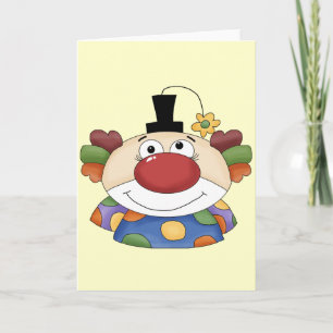 Sweet Clown Ansikte Kort